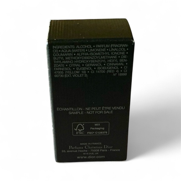 NIB! Dior Homme E.D.P. -4.5ML/.15FL OZ MINI - Picture 4 of 4